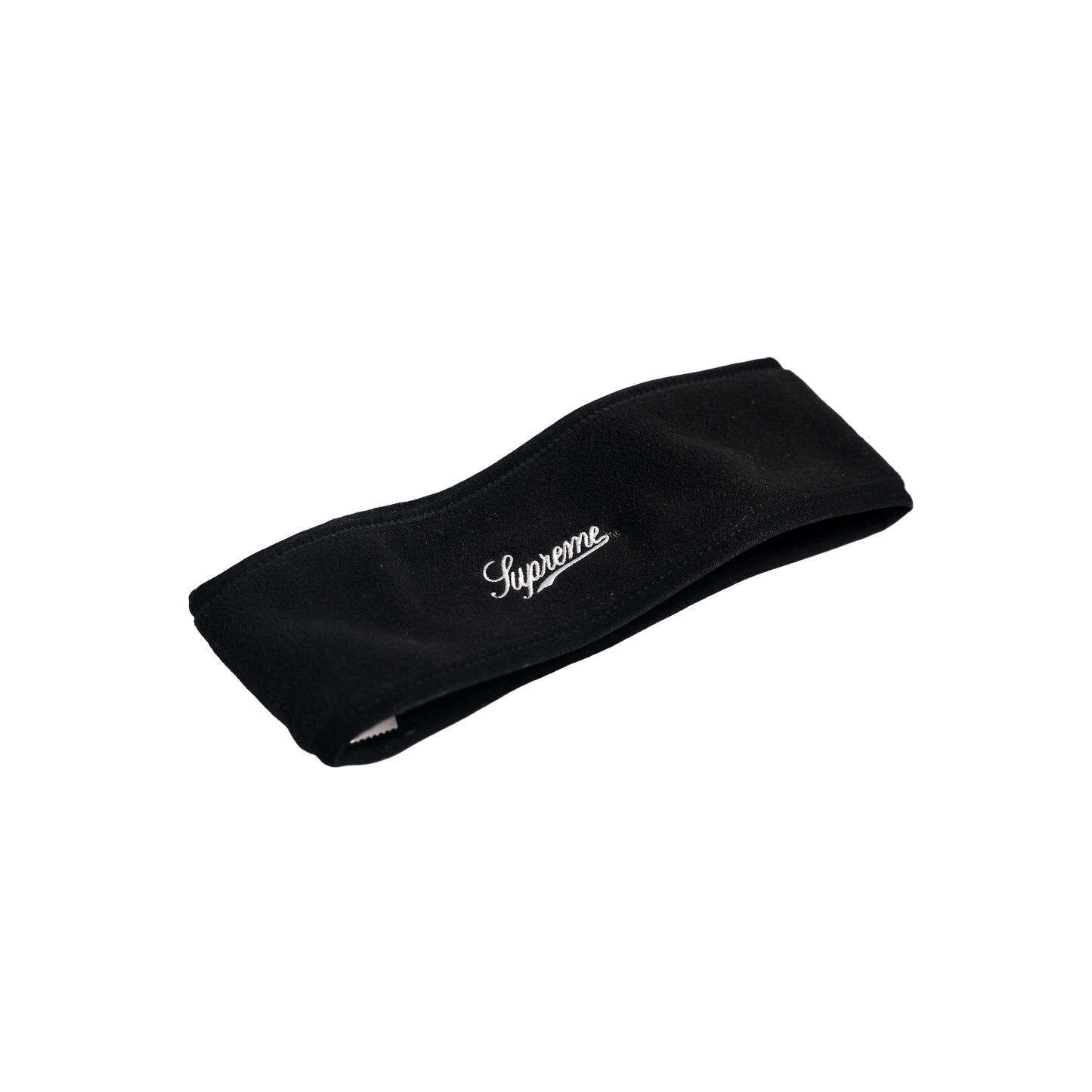Supreme Polartec Logo Headband Black