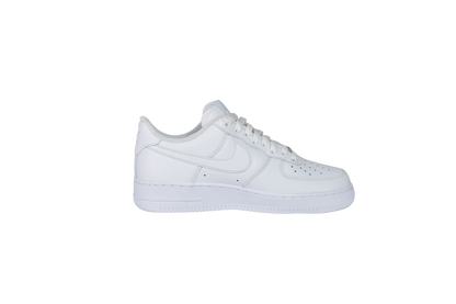 Nike Air force 1 Low White Swoosh Custom made with Swarovski Stone ナイキ エアーフォース1 ローカット 白 スワロスキーラインストーン カスタム