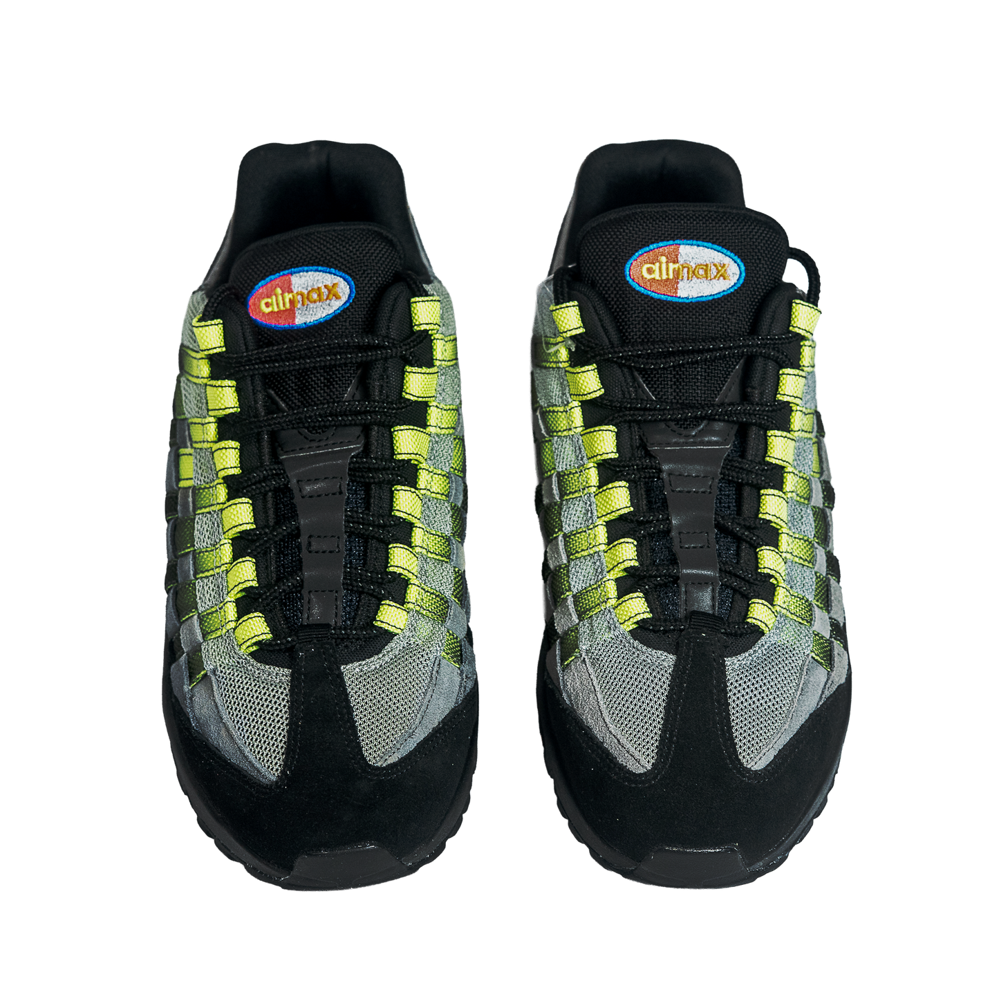 Nike Air Max 95 Woven Volt Black ナイキ エアーマックス 95 ウーヴェン ボルト ブラック