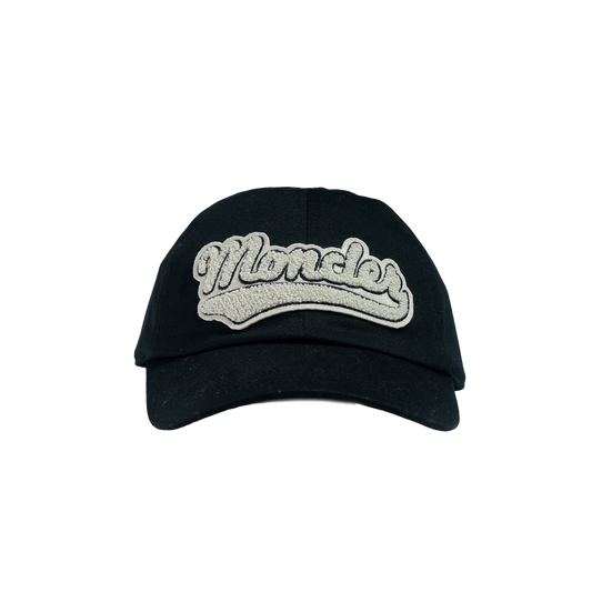 Moncler Script Logo Cap Black モンクレール スクリプト ロゴ キャップ ブラック