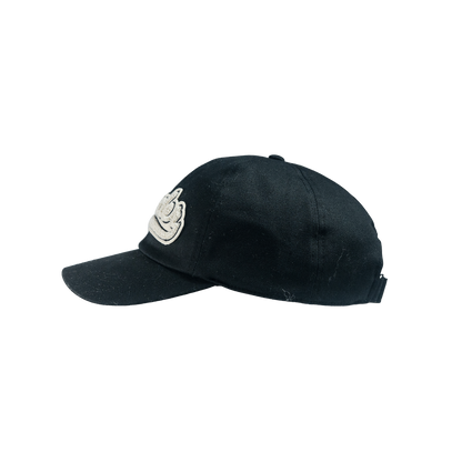Moncler Script Logo Cap Black モンクレール スクリプト ロゴ キャップ ブラック