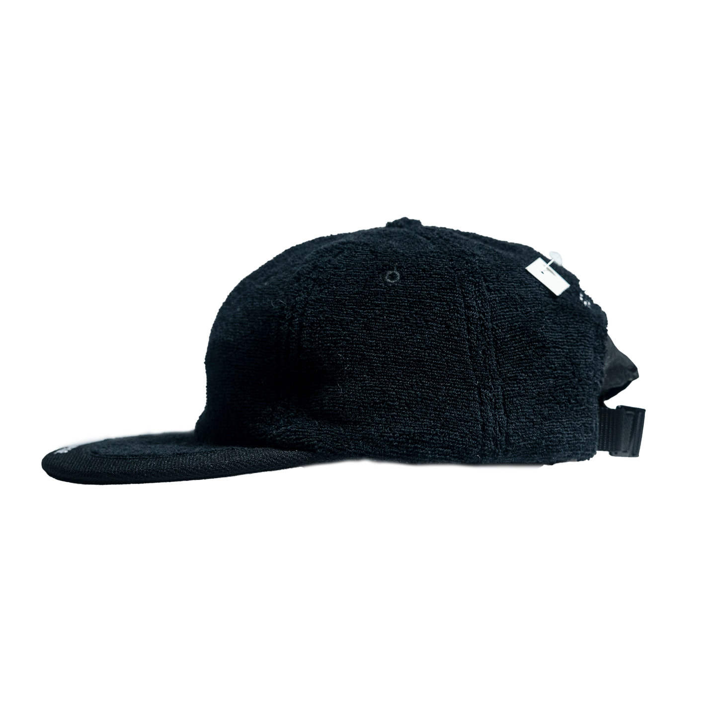 Supreme Terry Visor Logo 6-Panel Black シュプリープ テリー バイザー ロゴ 6パネルキャップ ブラック