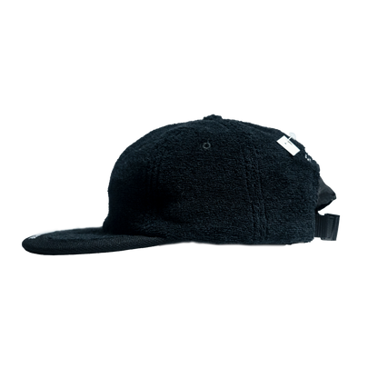 Supreme Terry Visor Logo 6-Panel Black シュプリープ テリー バイザー ロゴ 6パネルキャップ ブラック
