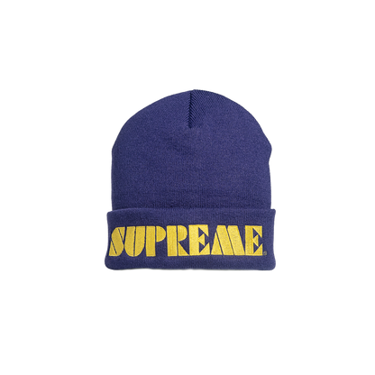 Supreme Stencil Beanie Purple シュプリーム ステンシルビーニー パープル