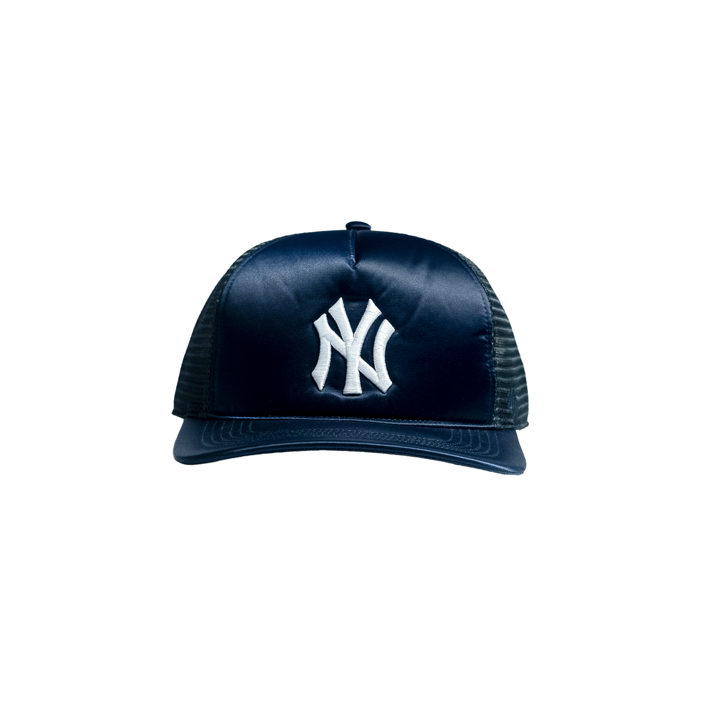 KITH × 47brand Navy Satin Cap キス 47 キャップ メッシュ サテン ネイビー