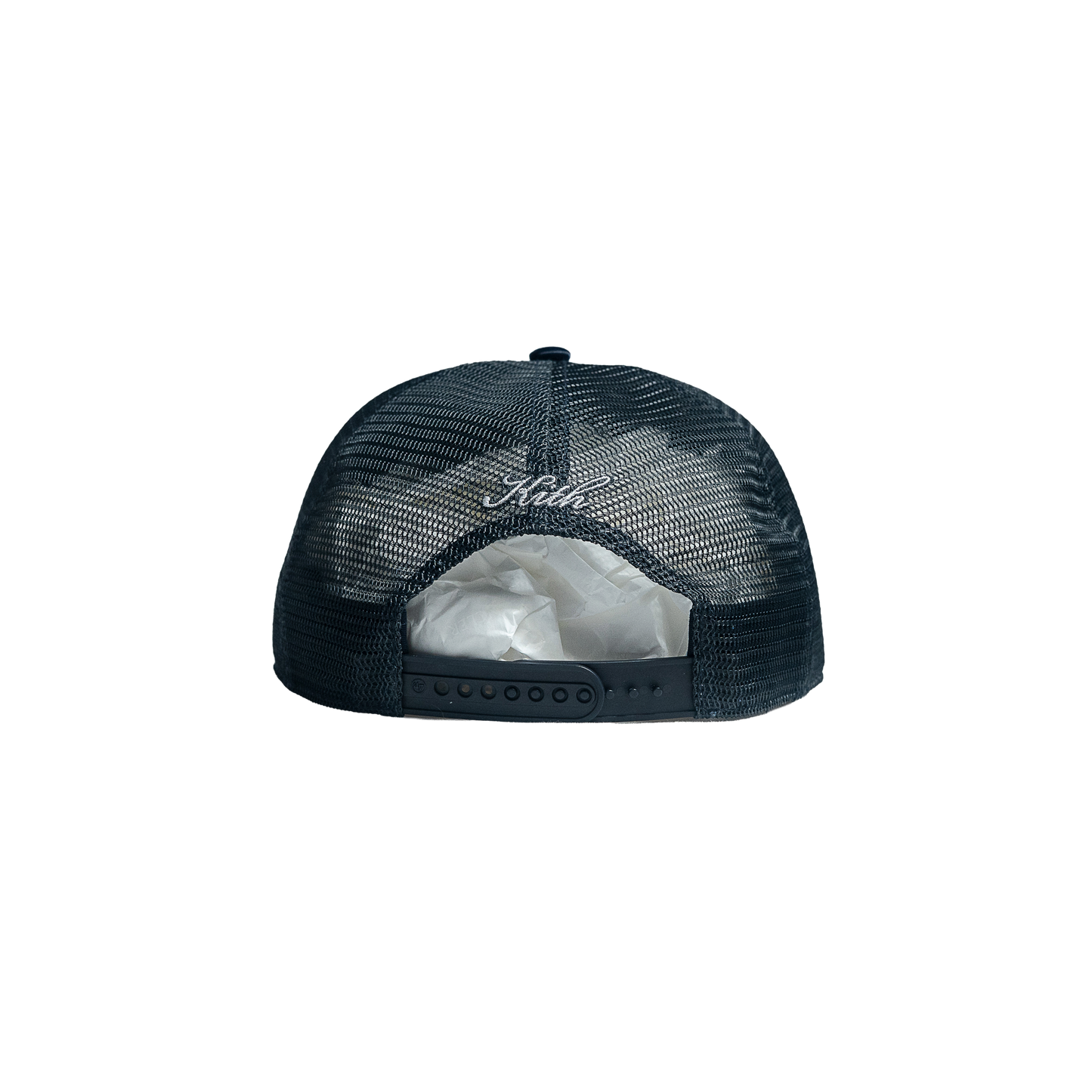 KITH × 47brand Navy Satin Cap キス 47 キャップ メッシュ サテン ネイビー