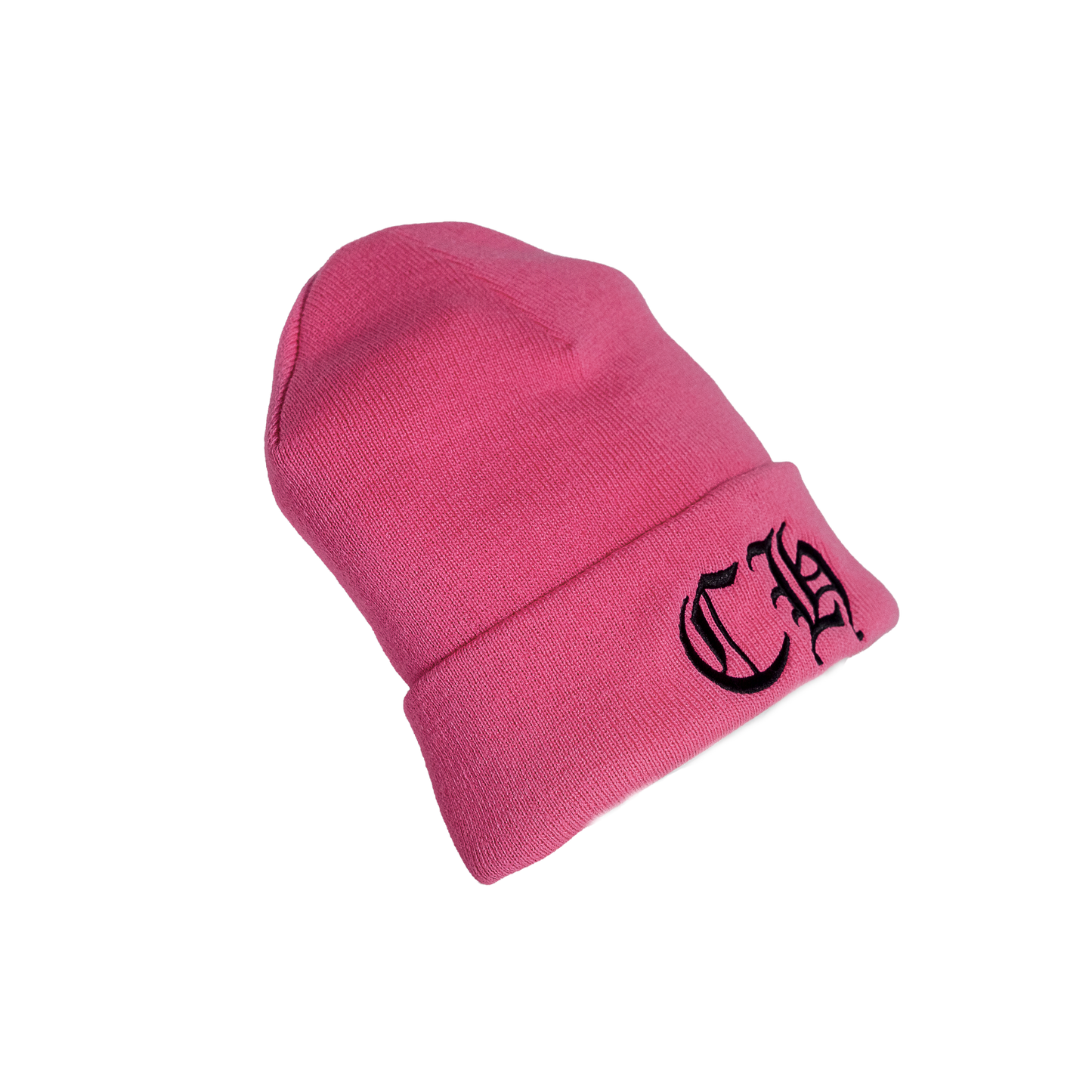 Chrome Hearts CH Logo Embroidered Beanie Pink