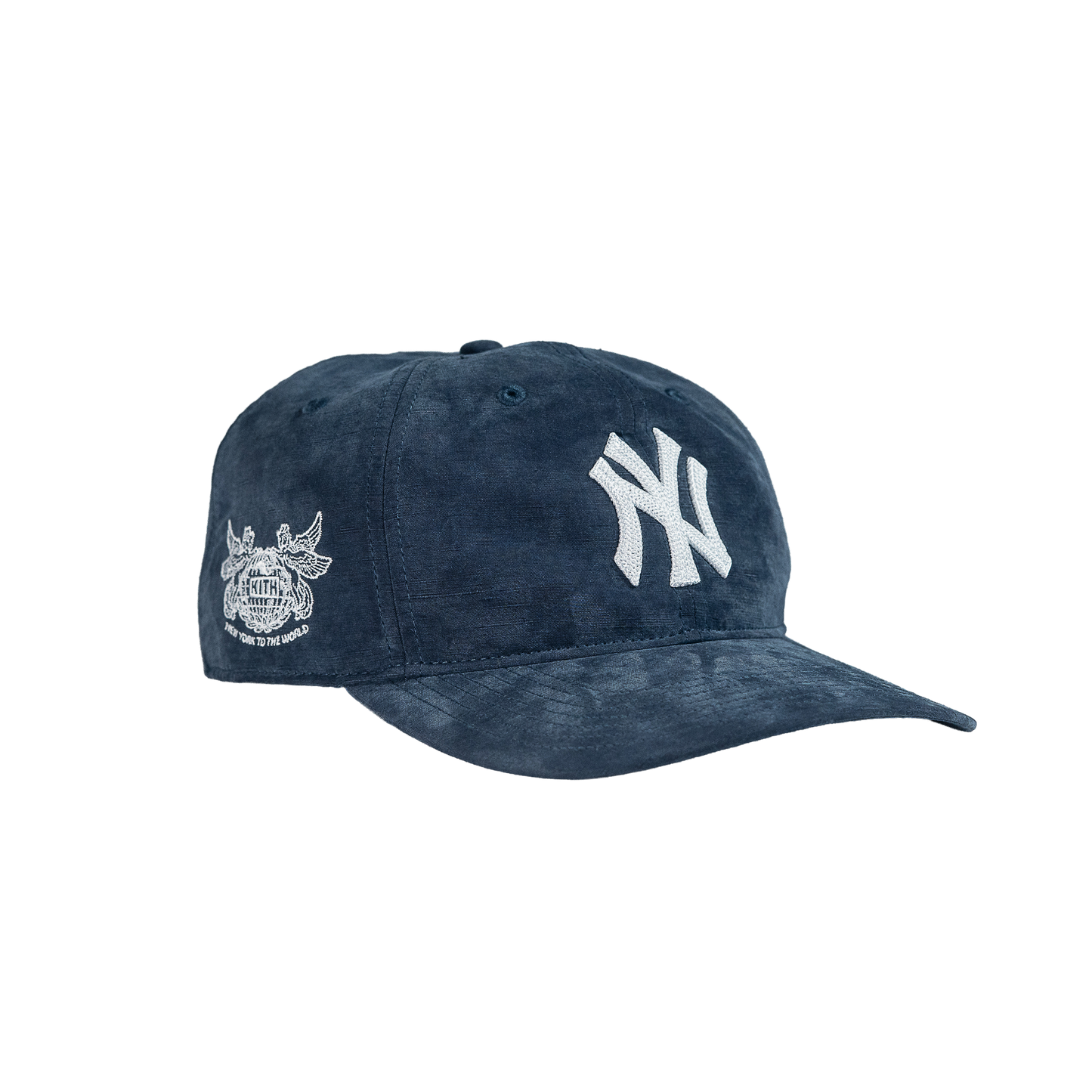KITH 47 NYY Cupro Linen Franchise LS Cap Navy キス ニューヨークヤンキース キャップ ネイビー