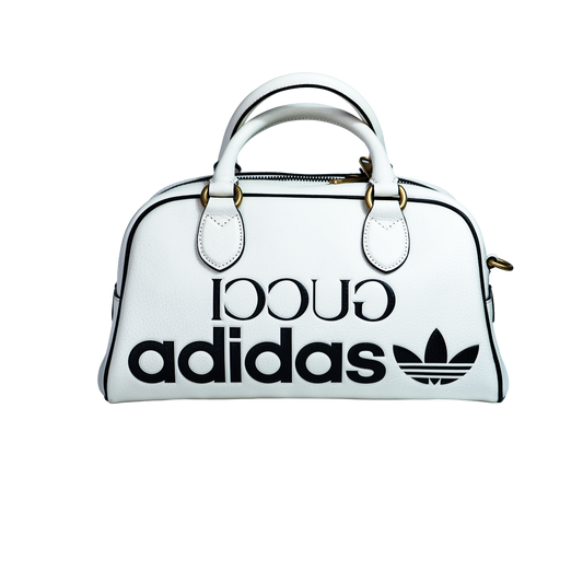 Gucci x adidas Mini Duffle Bag Off Whiteグッチ アディダス ミニ ダッフルバッグ オフホワイト