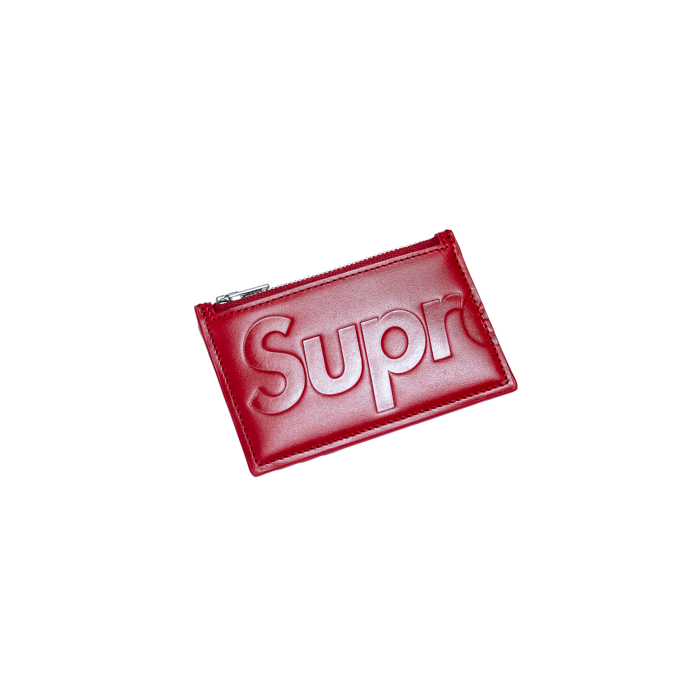 Supreme Leather Zip Card Holder Red シュプリーム レザー ジップカードホルダー 赤