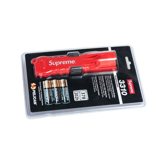 Supreme Pelican 3310PL Flashlight Red シュプリーム  ペリカン 3310PL フラッシュライト 赤
