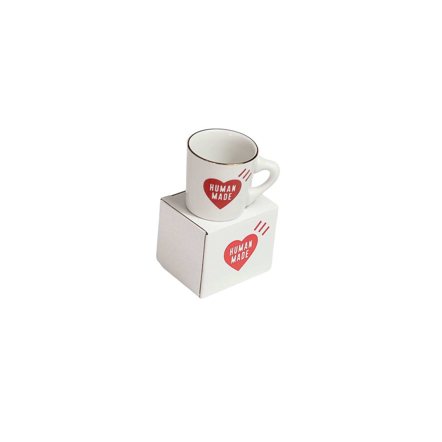 HUMANMADE ESPRESSO MAG WHITE/RED  ヒューマンメイド エスプレッソ マグカップ 白/赤