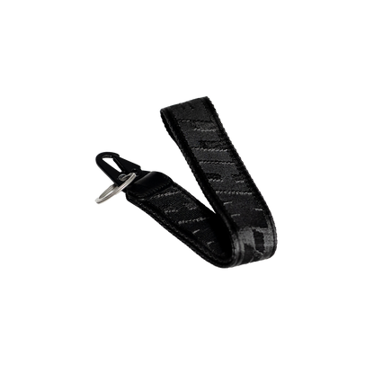 OFF-WHITE Logo Embellished Strap Industrial Keychain Black/Greyオフホワイト ロゴ ストラップ インダストリアルキーチェーン
