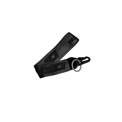OFF-WHITE Logo Embellished Strap Industrial Keychain Black/Greyオフホワイト ロゴ ストラップ インダストリアルキーチェーン