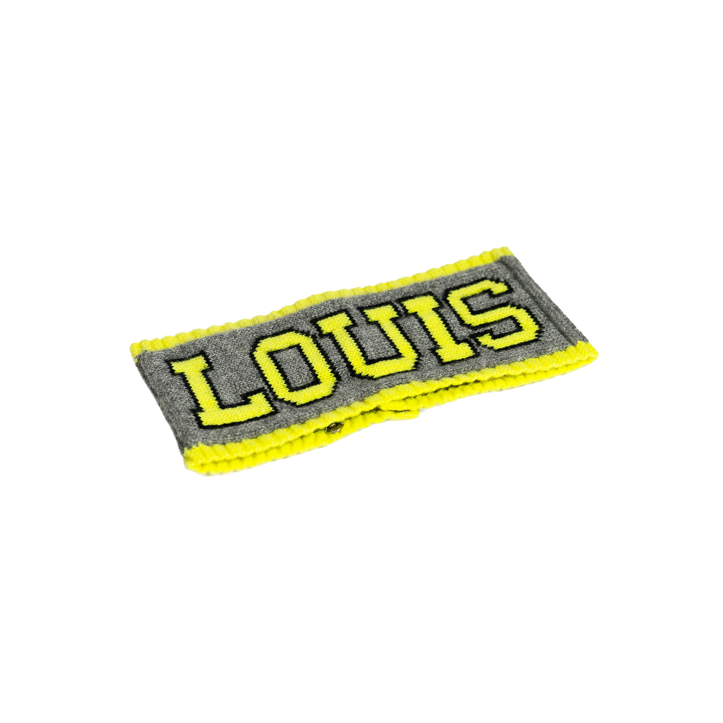 Louis Vuitton Wool Hairband Yellow/Grey  ルイヴィトン ウール ヘアーバンド イエロー/グレイ