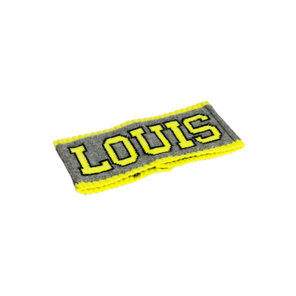 Louis Vuitton Wool Hairband Yellow/Grey  ルイヴィトン ウール ヘアーバンド イエロー/グレイ