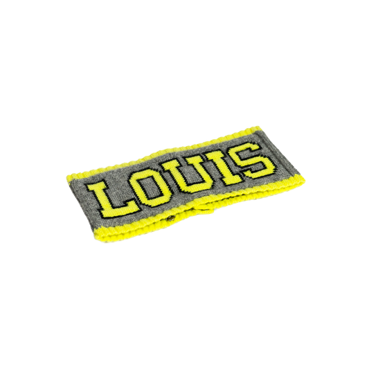 Louis Vuitton Wool Hairband Yellow/Grey  ルイヴィトン ウール ヘアーバンド イエロー/グレイ