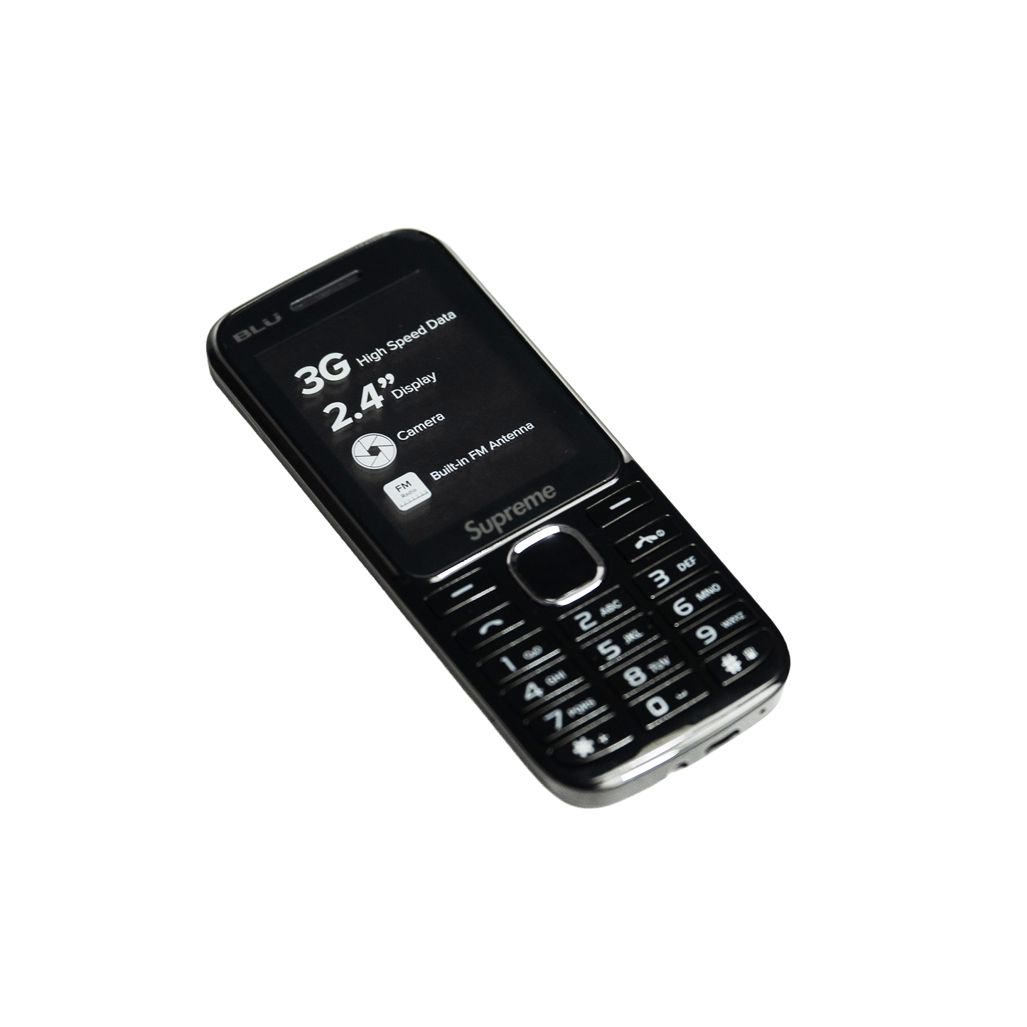 Supreme BLU Burner Phone Black シュプリーム プリペイド携帯 黒