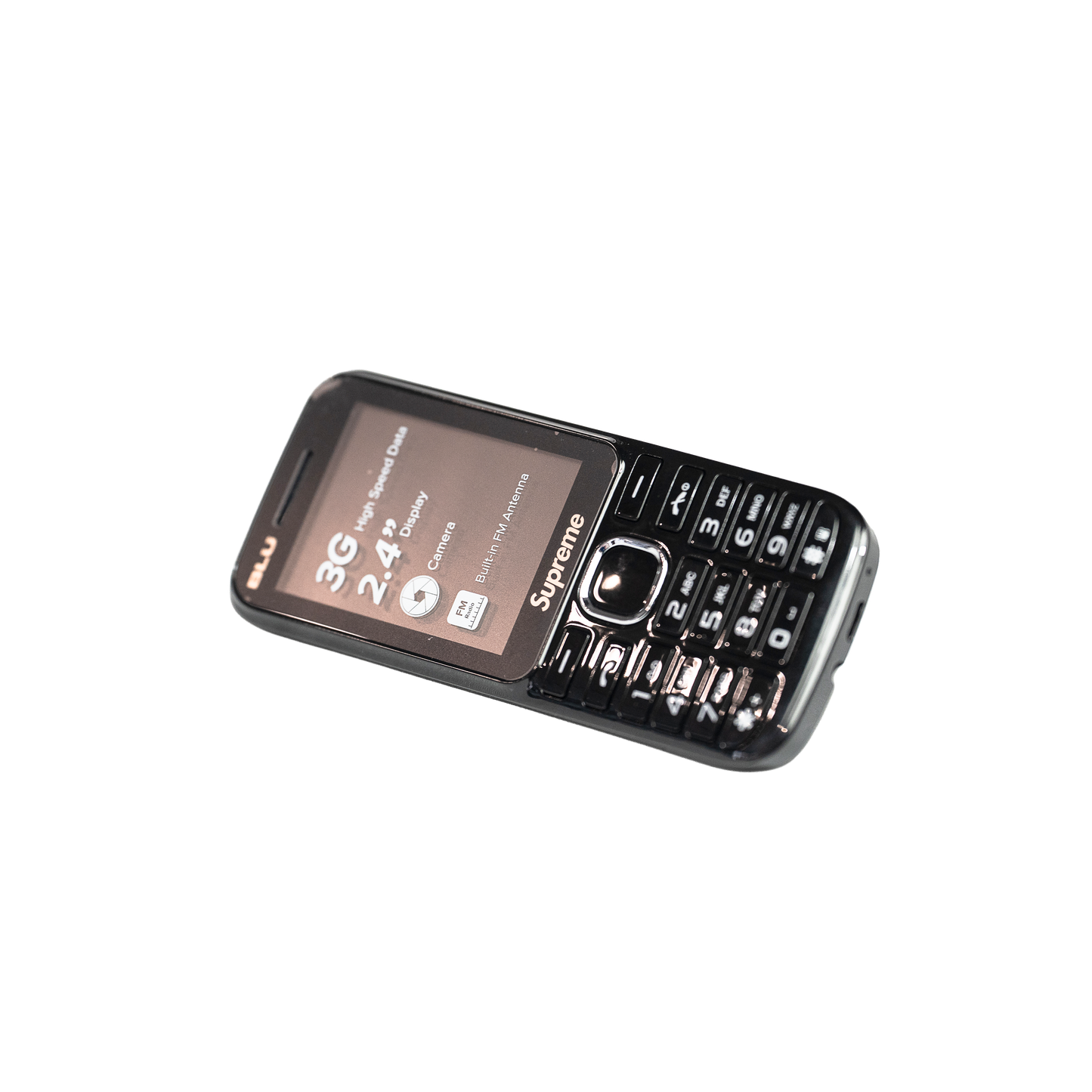 Supreme BLU Burner Phone Black シュプリーム プリペイド携帯 黒