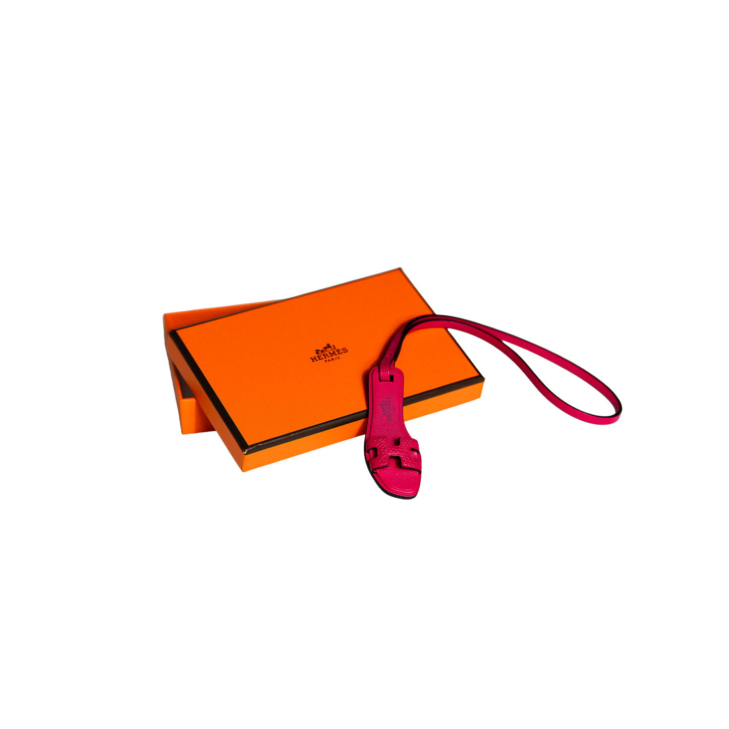HERMES Oran Nano Charm Sandal Pink エルメス オラン ナノチャーム サンダル ピンク
