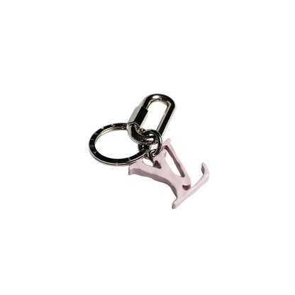 Louis Vuitton LV Logo Keychain Pink ルイヴィトン ポルトクレLVシェイプ キーチェーン ピンク