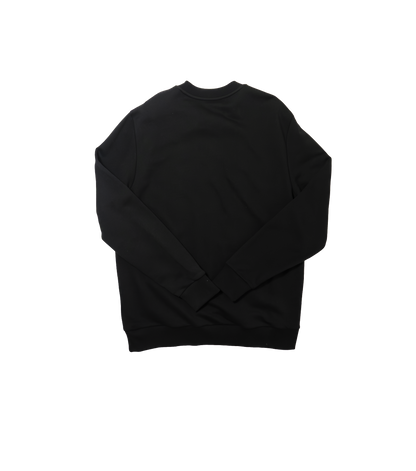 Moncler Logo Patch Sweatshirt Black モンクレール ロゴ パッチ  スウェットシャツ ブラック