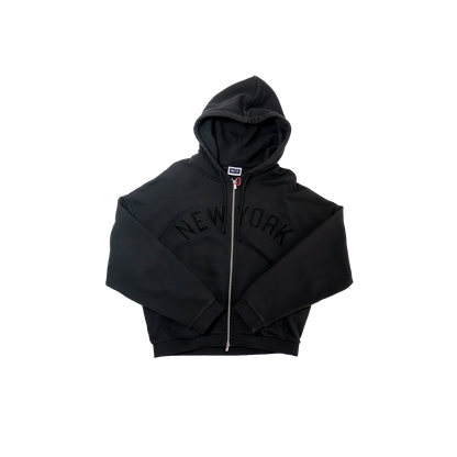 KITH New York Yankees Cropped Braxton Full Zip Hoodie キス ニューヨークヤンキース クロップド ブラクストン フル ジップ フーディー