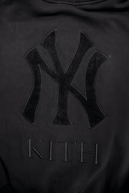 KITH New York Yankees Cropped Braxton Full Zip Hoodie キス ニューヨークヤンキース クロップド ブラクストン フル ジップ フーディー
