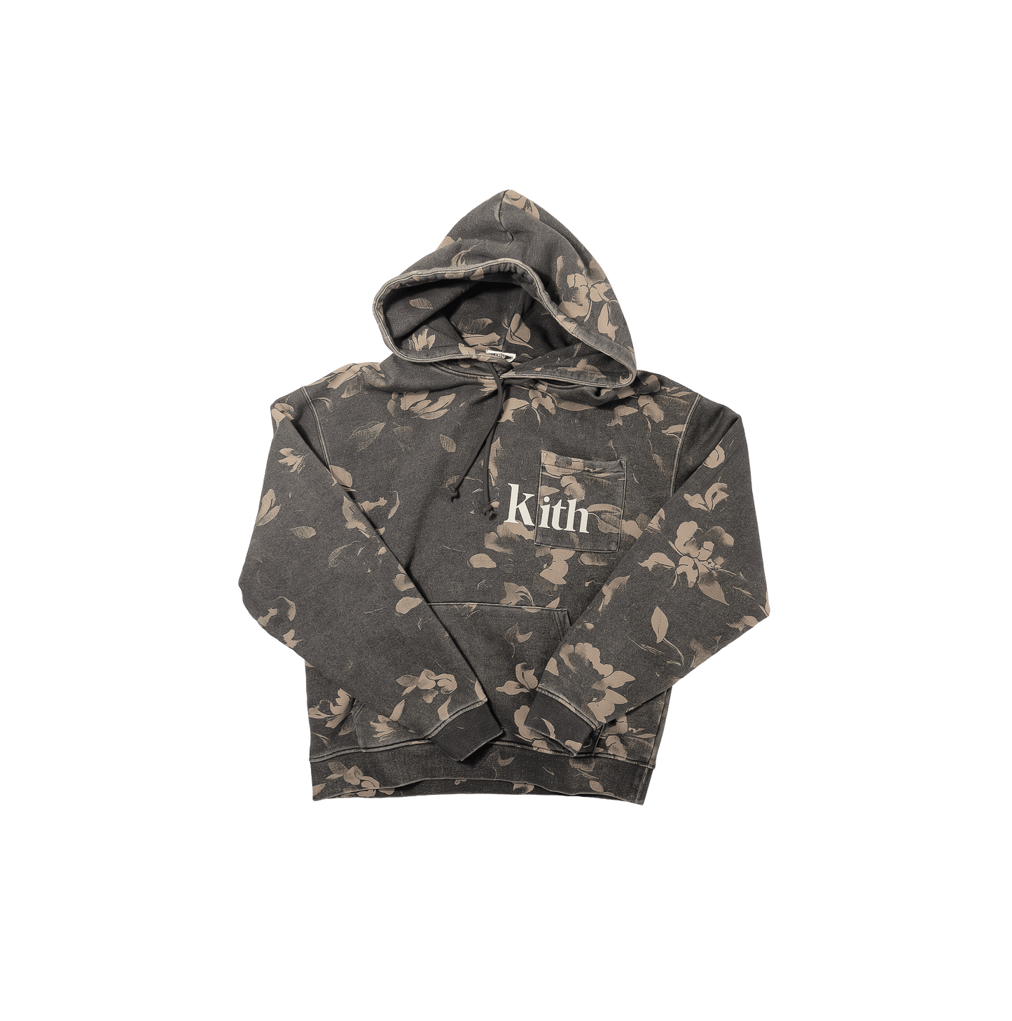 KITH Fading Pedal Print Quinn Hoodie キス フェイディング 花柄 プリント クイン フーディー