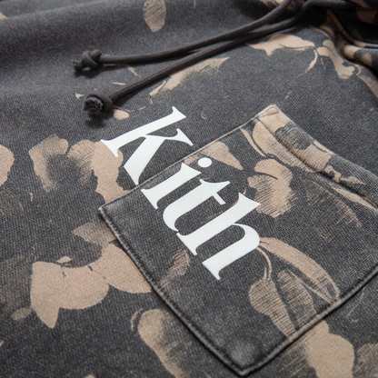 KITH Fading Pedal Print Quinn Hoodie キス フェイディング 花柄 プリント クイン フーディー