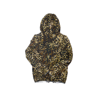 GIORGIO BRATO Zip-up Hoodie Leopard ジョルジオ ブラット ジップアップ フーディー レオパード