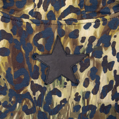 GIORGIO BRATO Zip-up Hoodie Leopard ジョルジオ ブラット ジップアップ フーディー レオパード