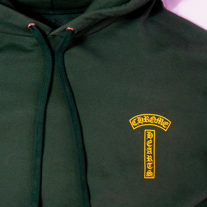 Chrome Hearts T Bar Logo Hoodie Green クロムハーツ ティーバー ロゴ フーディー グリーン