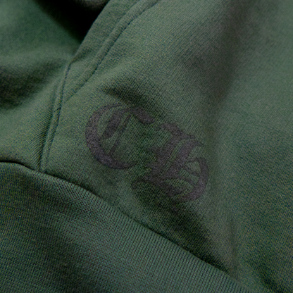 Chrome Hearts T Bar Logo Hoodie Green クロムハーツ ティーバー ロゴ フーディー グリーン
