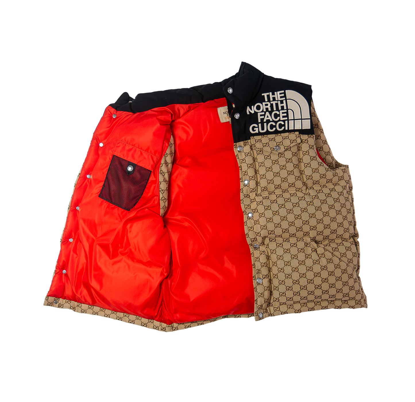 Gucci x The North Face  GG Padded Vest グッチ ノースフェイス GG柄 パットベスト