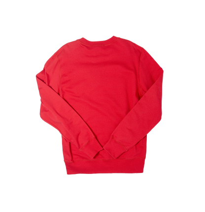 Supreme ×Louis Vuitton Arc Logo Crewneck Redシュプリーム ルイヴィトン ロゴ クルーネック スウェット 赤