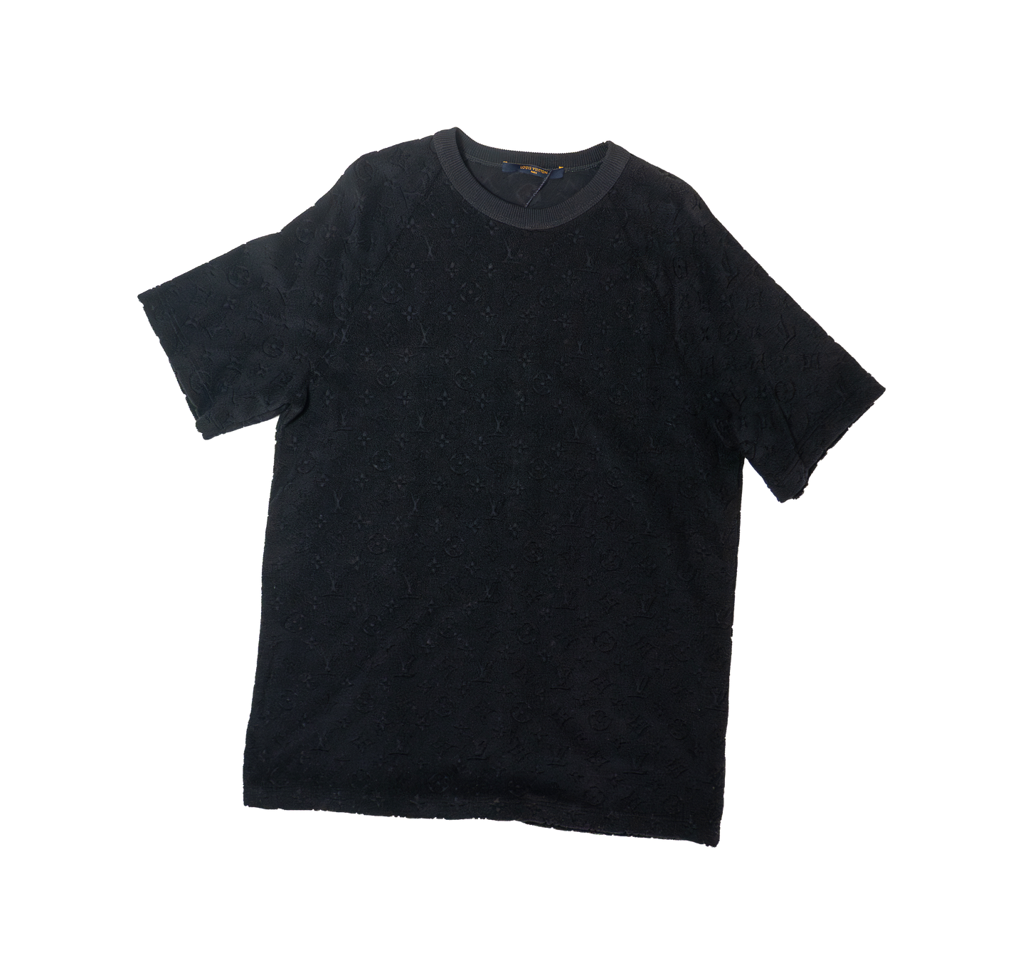 Louis Vuitton LV Monogram Toweling T-shirt Black ルイヴィトン モノグラム タオリング Tシャツ 黒