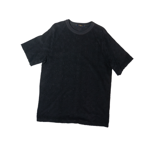Louis Vuitton LV Monogram Toweling T-shirt Black ルイヴィトン モノグラム タオリング Tシャツ 黒