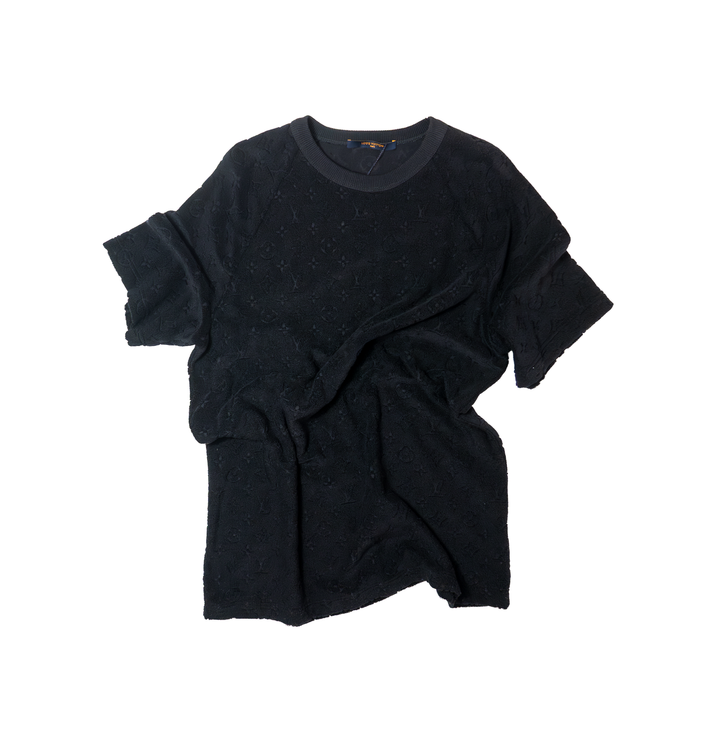 Louis Vuitton LV Monogram Toweling T-shirt Black ルイヴィトン モノグラム タオリング Tシャツ 黒