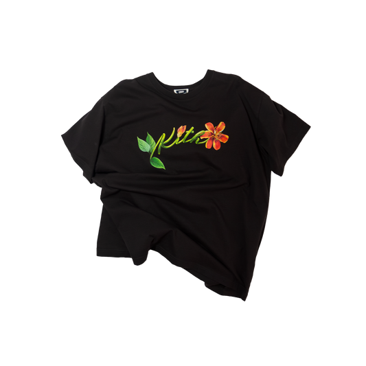 KITH Photosynthesis Tee Dark Grey キス フラワーグラフィック Tシャツ ダークグレー