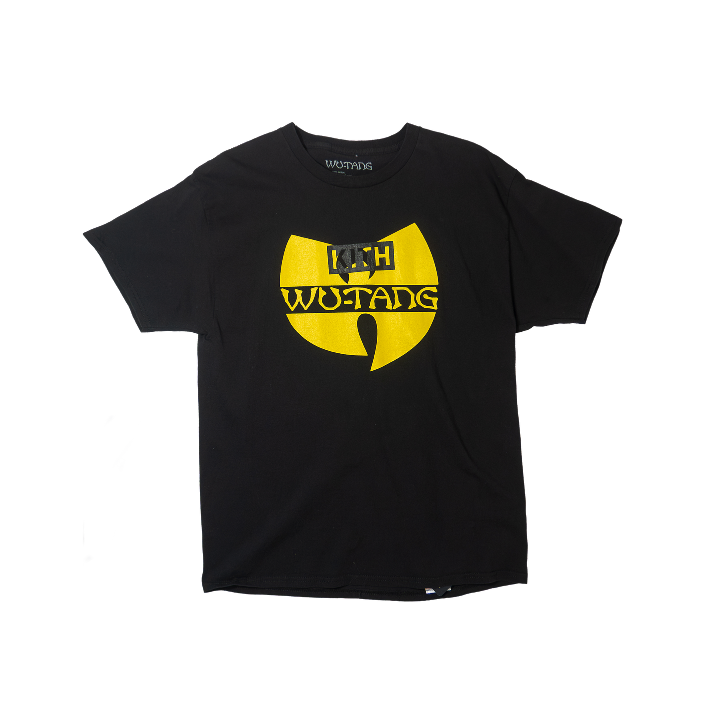KITH Vintage Finish Wu-Tang Logo T-shirt Black