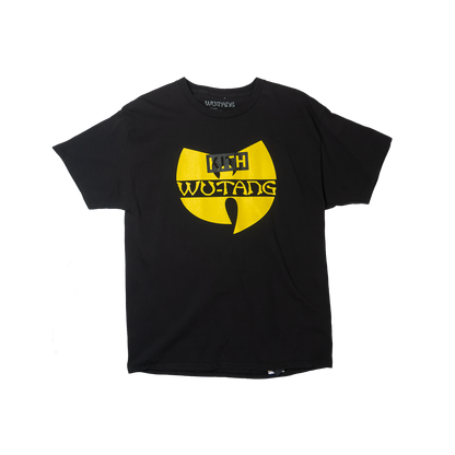 KITH Vintage Finish Wu-Tang Logo T-shirt Black