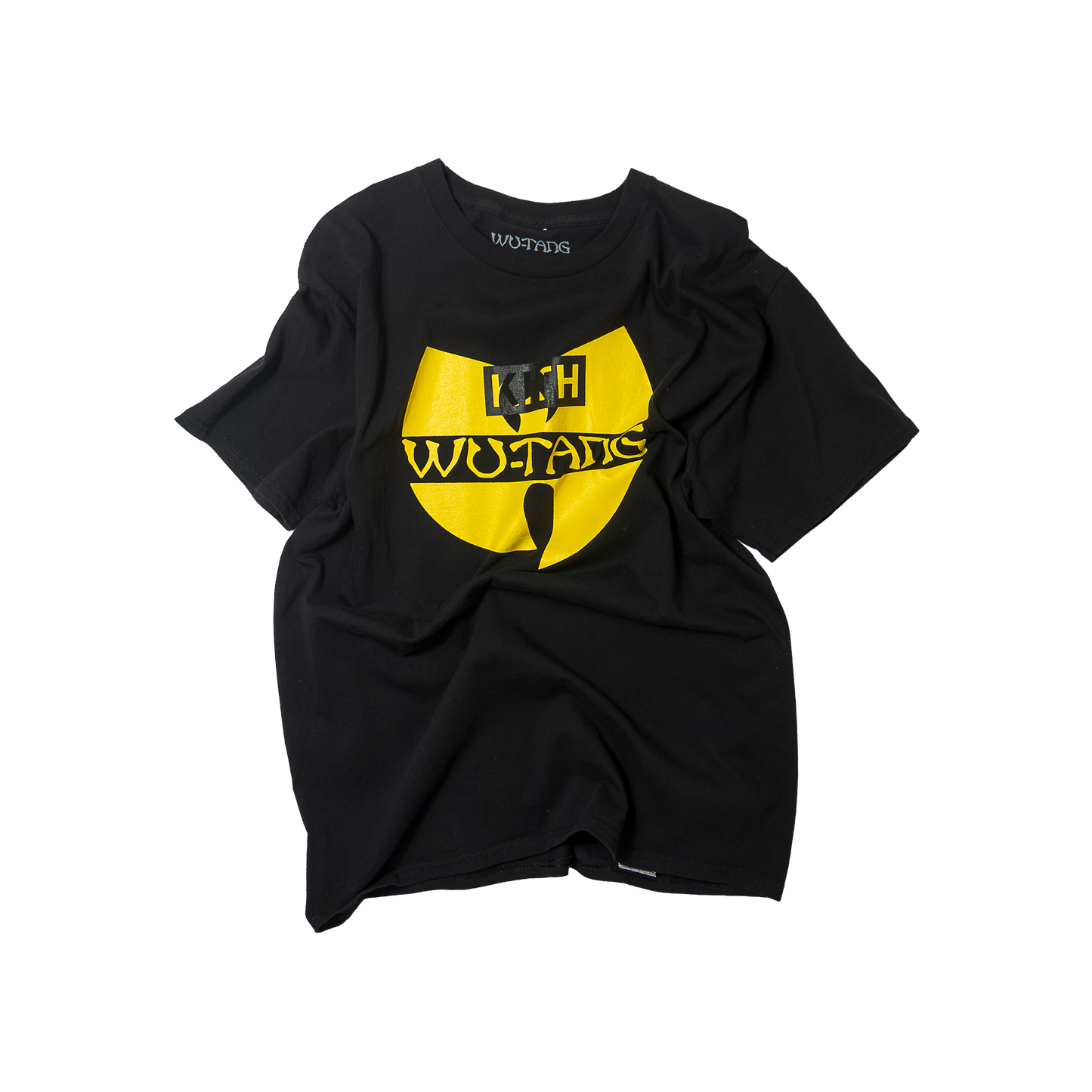 KITH Vintage Finish Wu-Tang Logo T-shirt Black