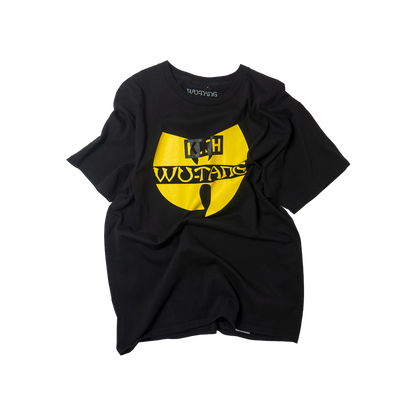 KITH Vintage Finish Wu-Tang Logo T-shirt Black