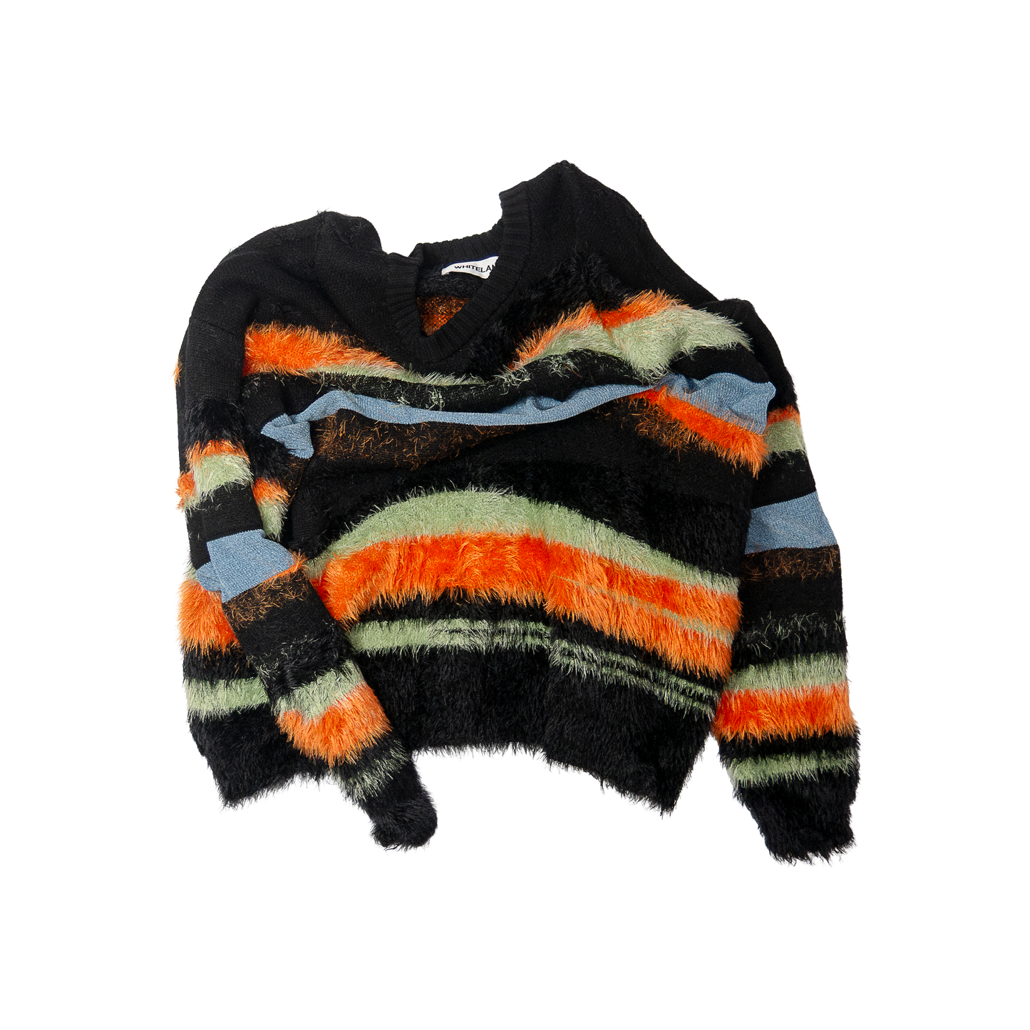 WHITELAND Stripe Sweater Multicolor ホワイトランド ボーダー セーター マルチカラー