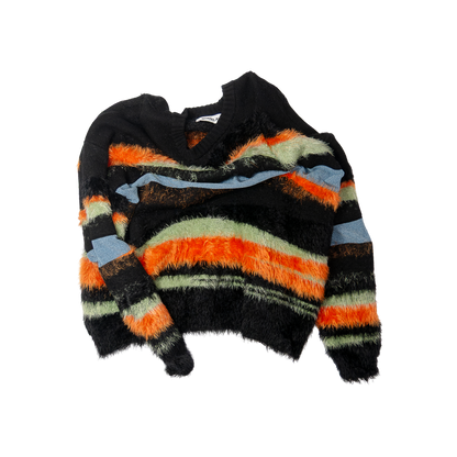 WHITELAND Stripe Sweater Multicolor ホワイトランド ボーダー セーター マルチカラー