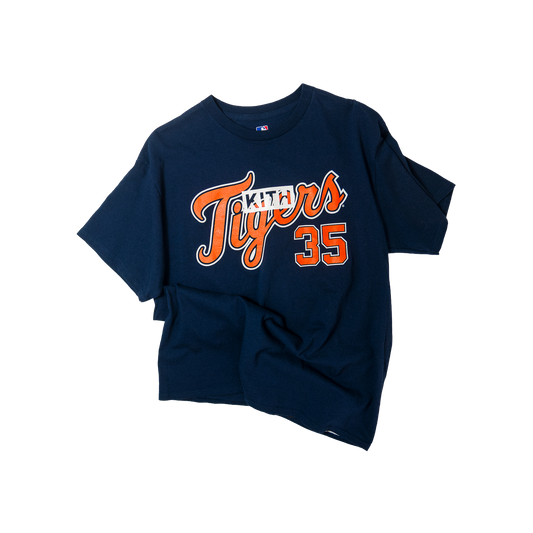 KITH Vintage Finish Tigers Logo T-shirt Navy キス ヴィンテージ加工 タイガース ネイビー