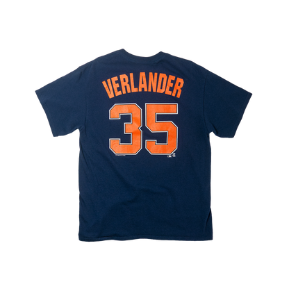 KITH Vintage Finish Tigers Logo T-shirt Navy