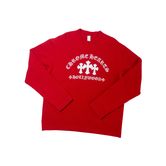 Chrome Hearts Sweater King Taco 3 Red クロムハーツ セーター キングタコ3 レッド
