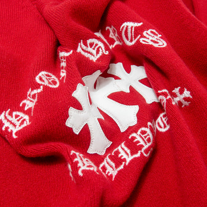 Chrome Hearts Sweater King Taco 3 Red クロムハーツ セーター キングタコ3 レッド